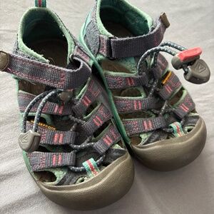 Keen sandals kids toddler size 10 navy blue waterproof